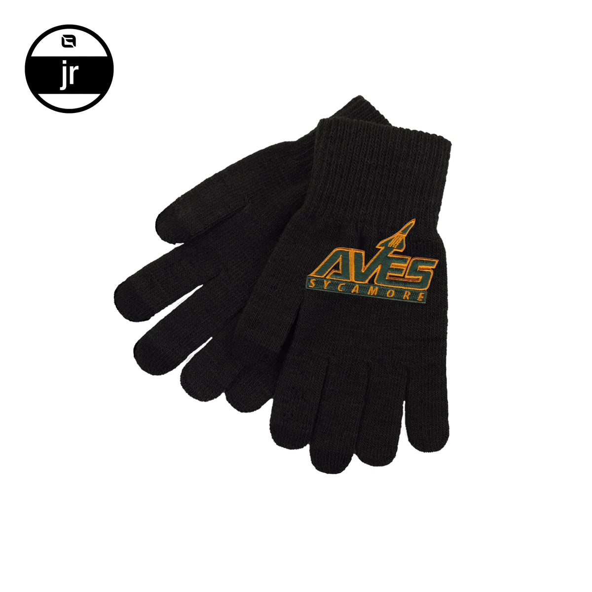 Youth - Glove - Green & Black