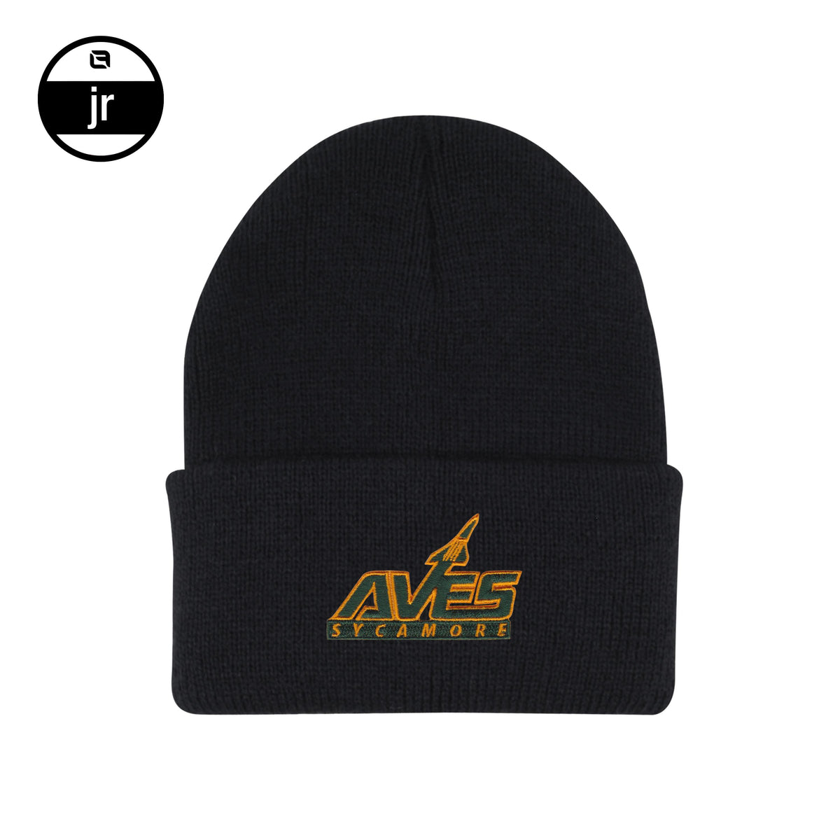 Youth - Cuff Hat - Black & Green