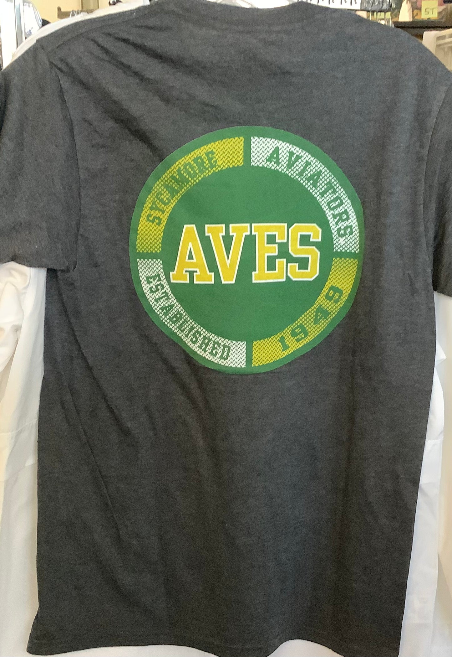 Tee - Short Sleeve - Charcoal - Logo on Back