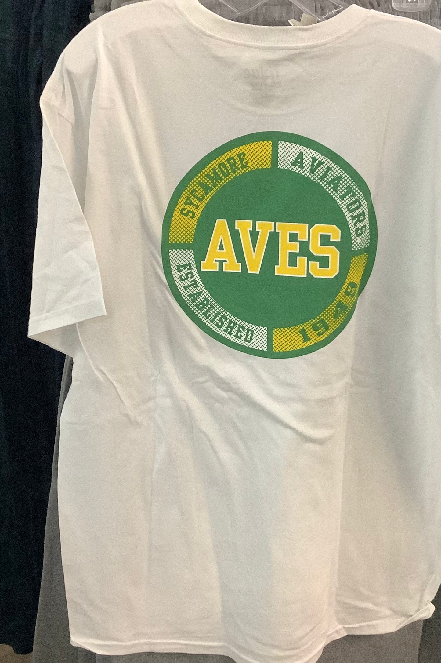 Tee - Short Sleeve - White - logo on back