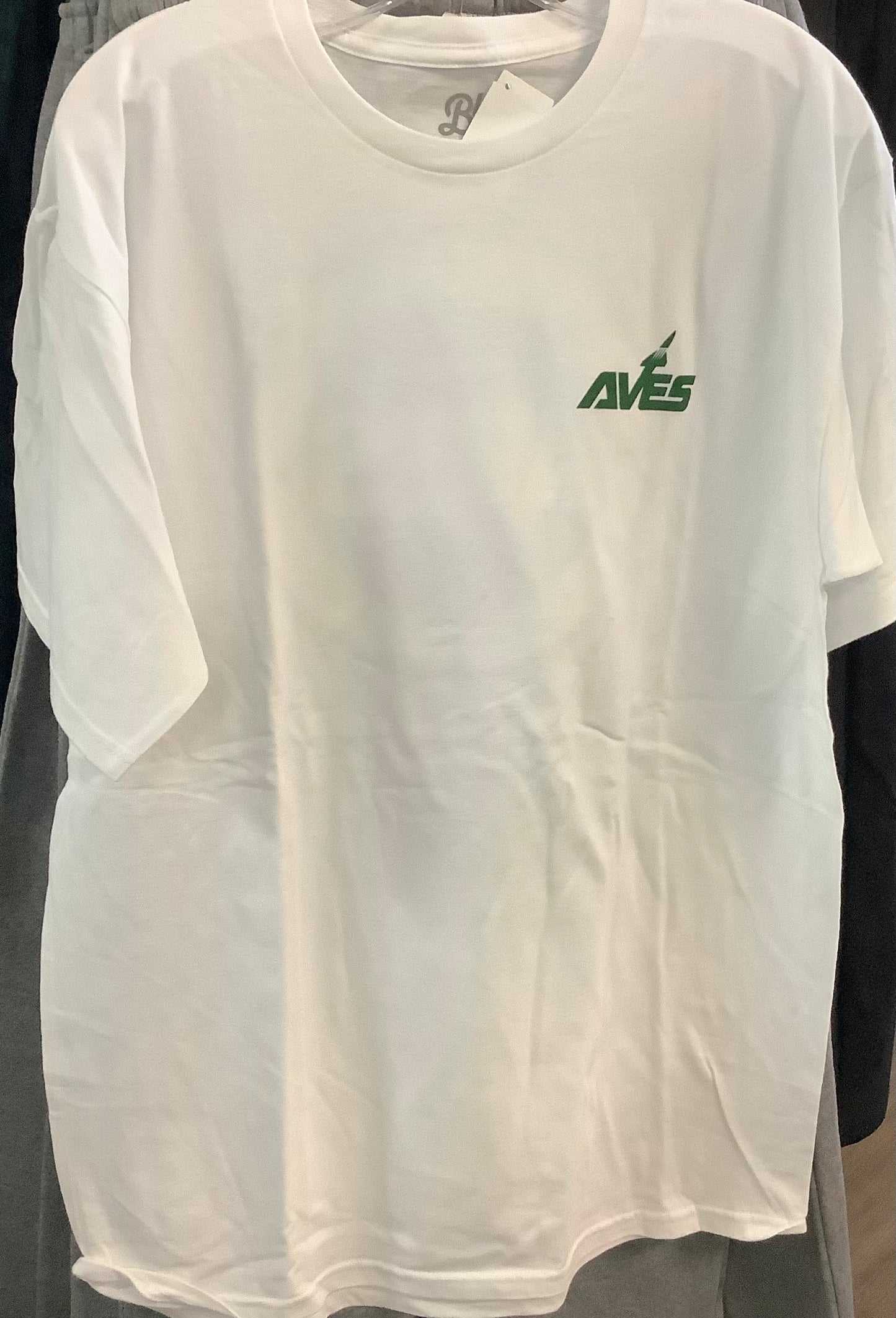 Tee - Short Sleeve - White - logo on back