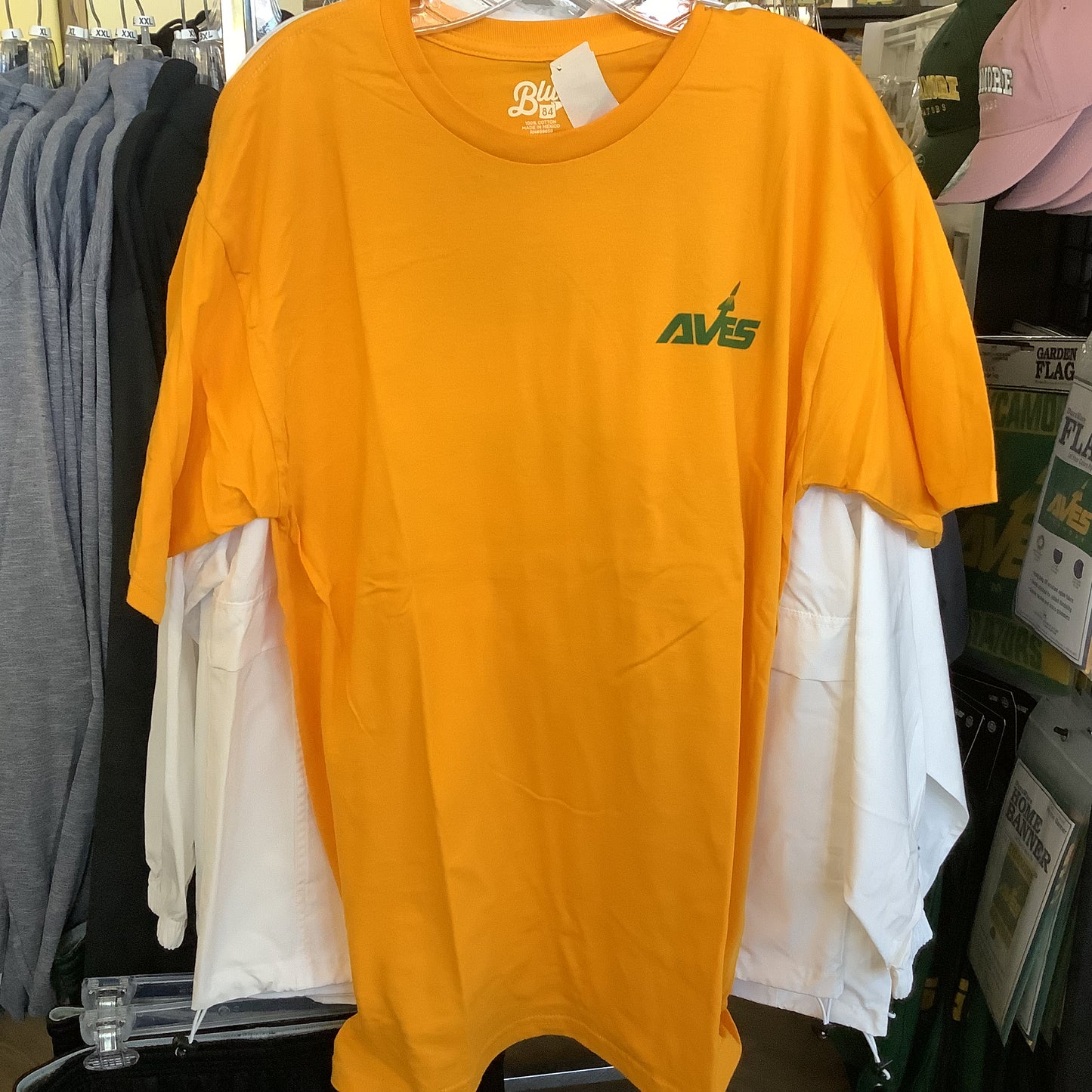 Tee - Short Sleeve - gold - logo on back