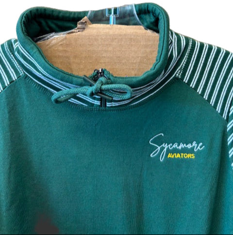 Ladies- Rollneck Zip Pullover