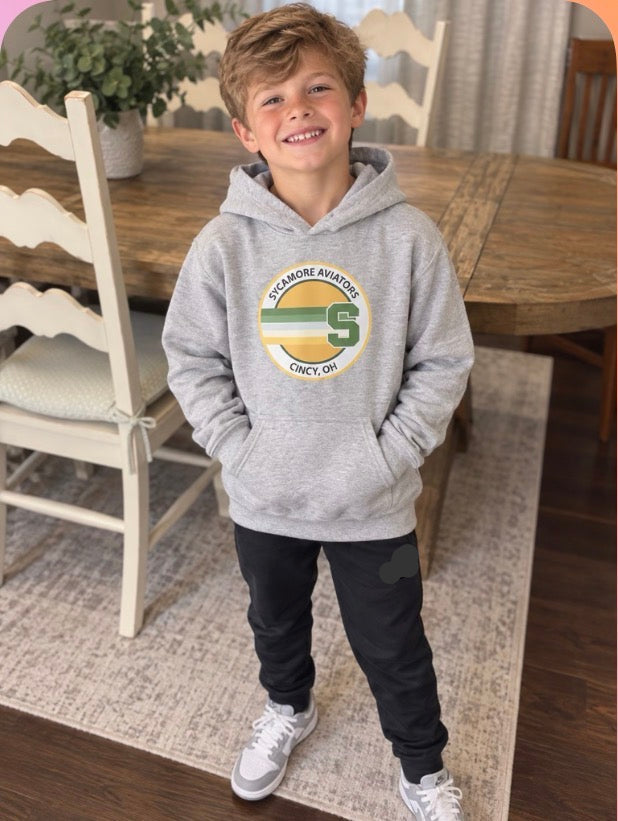 Youth - Hoodie - Aves Nation - Circle Design