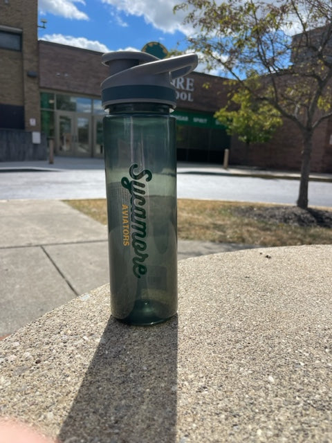 Water bottle - Smoke Grey - Flip top