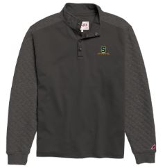 1/4 snap - Fleece with Quilted shoulders and sleeves