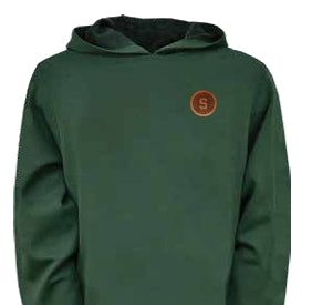 Adult - Hoodie - Knox with leather patch