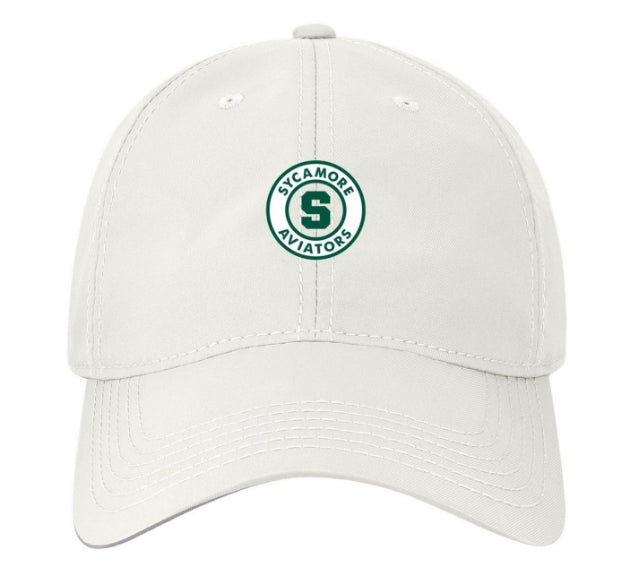 Hat - Cool Fit - White & Green