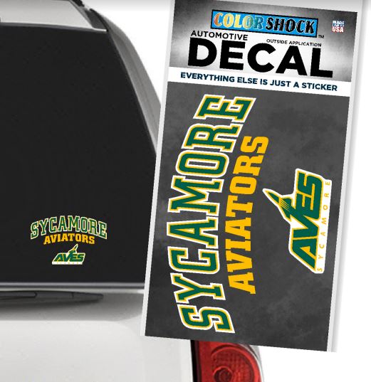 Decal- Car - Duo- Sycamore and Aves