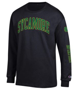 Tee - Long Sleeve - Black by Champion