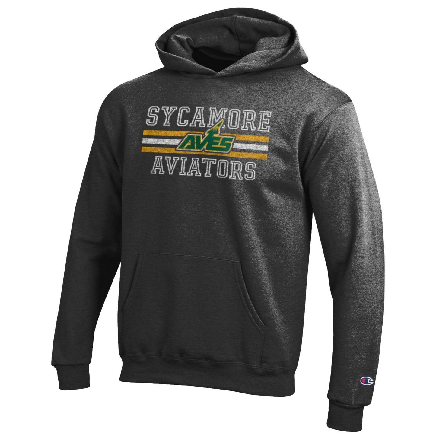 Hoodie - YOUTH - Champion Hoodie in Grey
