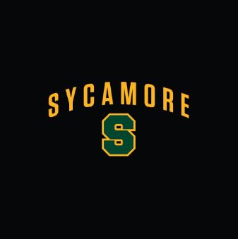 Shorts - YOUTH - Champion in Black - with "S Sycamore" logo