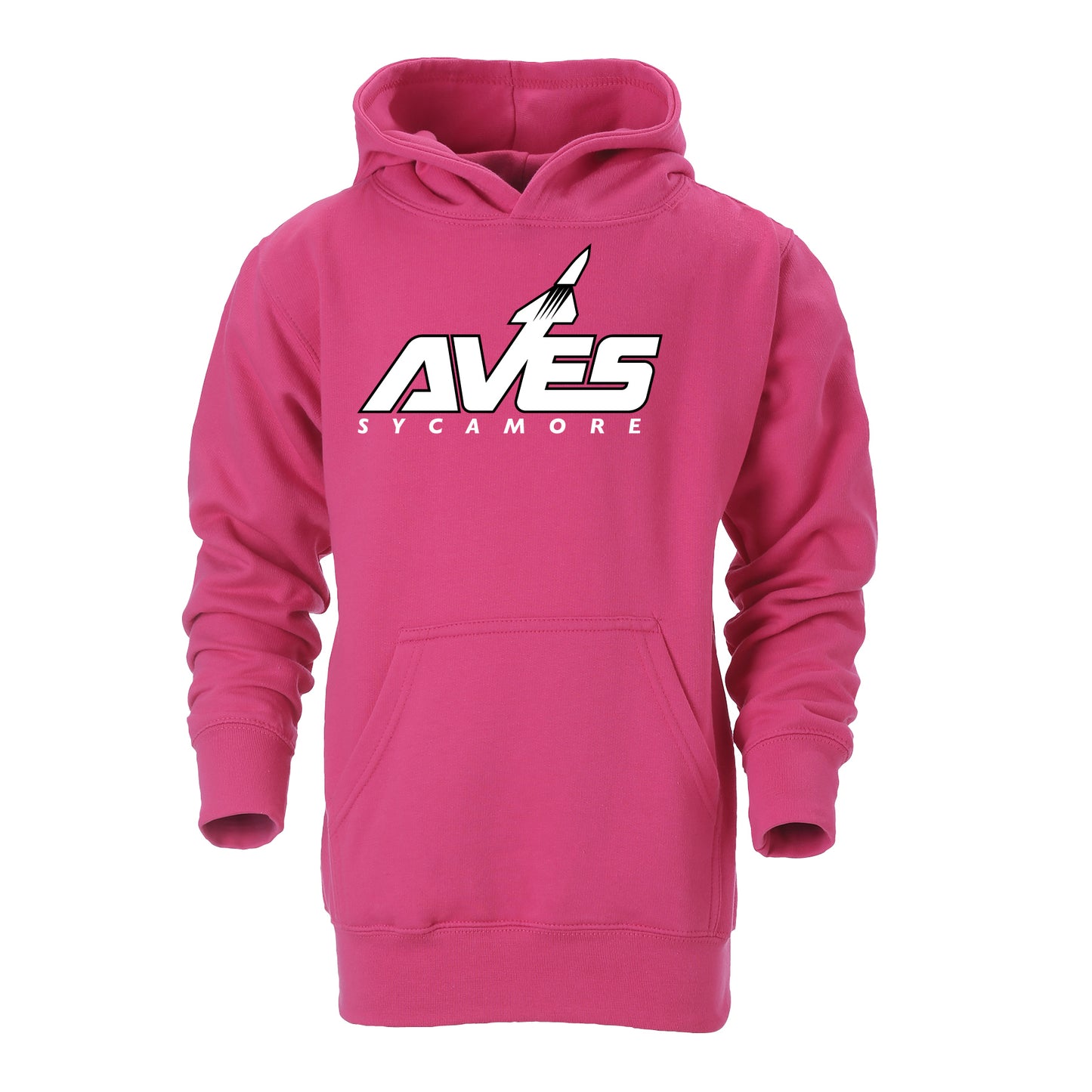 Hoodie - YOUTH - Go-to-Hood in Vivid Pink