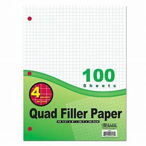 z QUAD Filler Paper