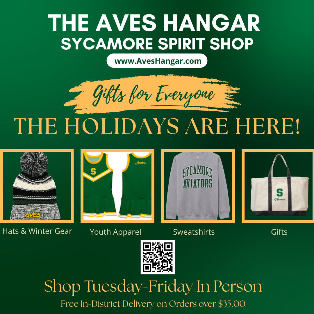 Aves Hangar Sycamore Spirit Shop
