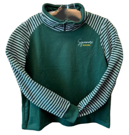 Ladies- Rollneck Zip Pullover