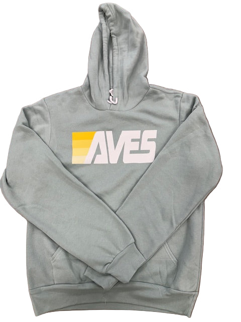 Hoodie - Aves Nation -Soft Green