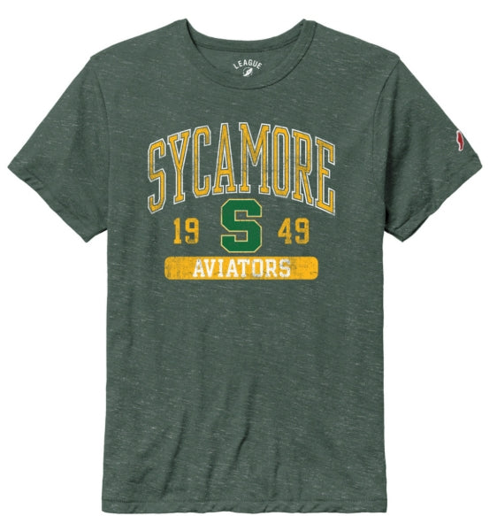 Adult - Tee - Heather Green and Grey
