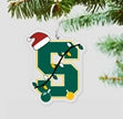 Ornament - Santa Hat "S" with lights