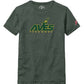 Youth -Tee - Green Heather & Grey