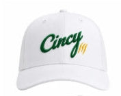Hat - Cincy - White - *NEW Style*