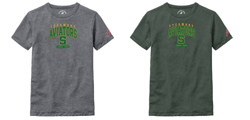 Youth - Tee - 1949 - Green & Grey