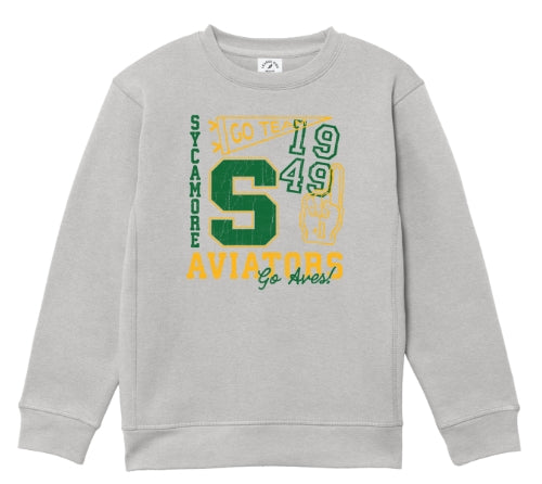 Youth - Crewneck - Sweatshirt - School Spirit