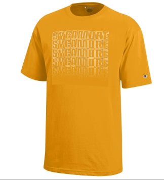 Youth - Champion - Tee - Yellow