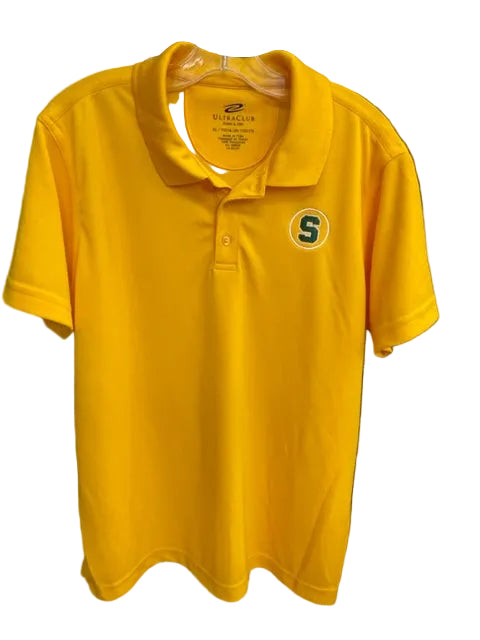 SALE - Youth - Polo - Green & Yellow