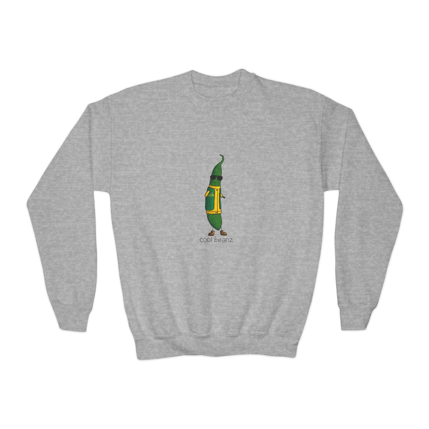 Youth - Crewneck - Cool Beanz Aviator Style