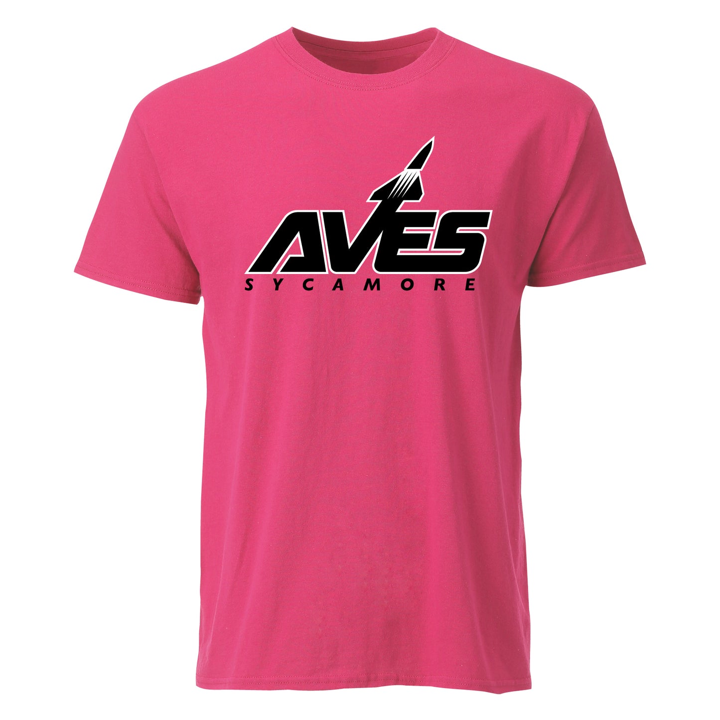 Tee - Short Sleeve - Aves Logo Tee in Azalea Pink