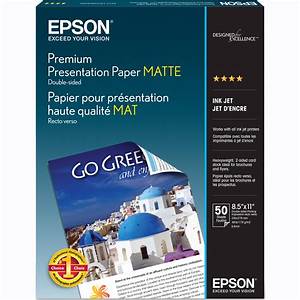 EPSON Premium Matte Printer Paper